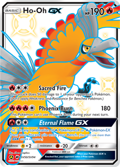 Ho-Oh-GX - Hidden Fates Shiny Vault