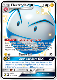Electrode-GX - Hidden Fates Shiny Vault