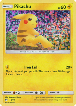 Pikachu - McDonald's Collection 2019