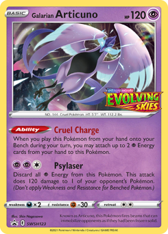 Galarian Articuno - SWSH Black Star Promos