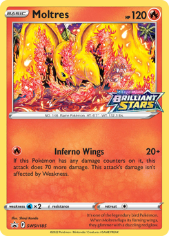Moltres - SWSH Black Star Promos