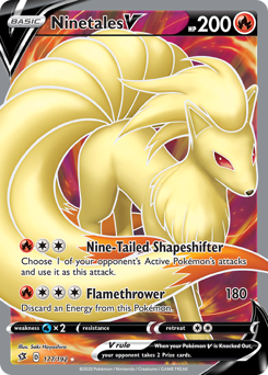 Ninetales V - Rebel Clash