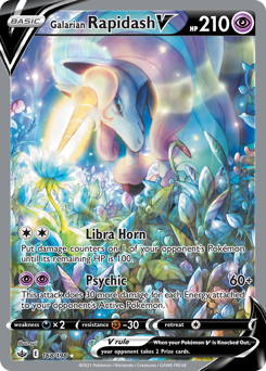 Galarian Rapidash V - Chilling Reign