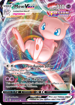 Mew VMAX - Fusion Strike