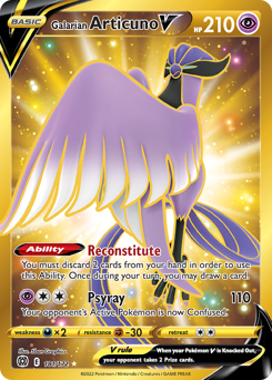 Galarian Articuno V - Brilliant Stars