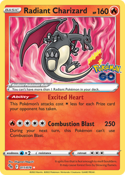 Radiant Charizard - Pokémon GO