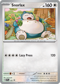 Snorlax - Scarlet & Violet Black Star Promos