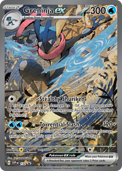 Greninja ex - Scarlet & Violet Black Star Promos