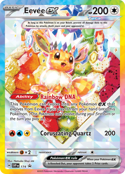 Eevee ex - Scarlet & Violet Black Star Promos