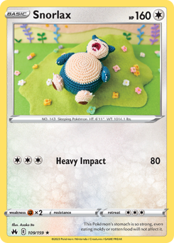 Snorlax - Crown Zenith