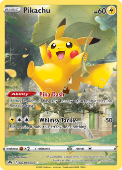 Pikachu - Crown Zenith Galarian Gallery