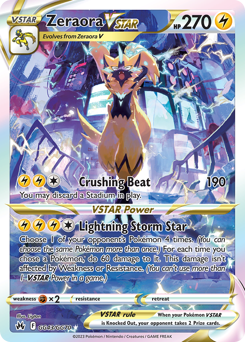 Zeraora VSTAR - Crown Zenith Galarian Gallery