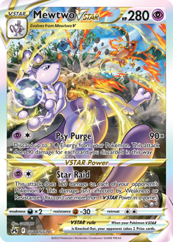 Mewtwo VSTAR - Crown Zenith Galarian Gallery