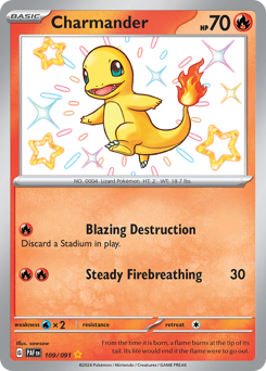 Charmander - Paldean Fates