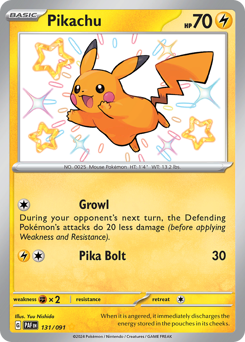 Pikachu - Paldean Fates