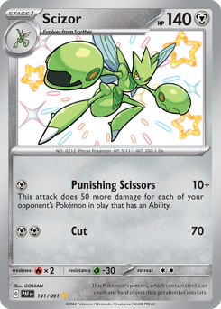 Scizor - Paldean Fates