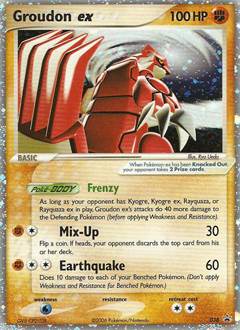 Groudon ex - Nintendo Black Star Promos