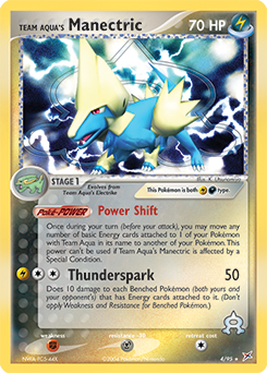 Team Aqua's Manectric - Team Magma vs Team Aqua