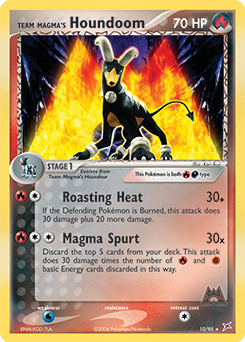 Team Magma's Houndoom - Team Magma vs Team Aqua