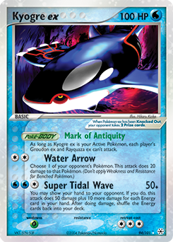 Kyogre ex - Hidden Legends
