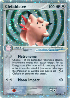 Clefable ex - FireRed & LeafGreen