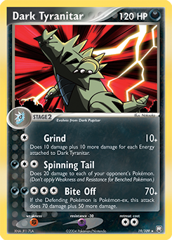 Dark Tyranitar - Team Rocket Returns