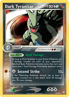 Dark Tyranitar - Team Rocket Returns
