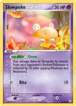 Slowpoke - Team Rocket Returns