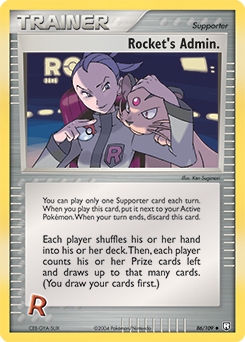 Rocket's Admin. - Team Rocket Returns