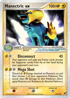 Manectric ex - Deoxys