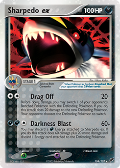 Sharpedo ex - Deoxys