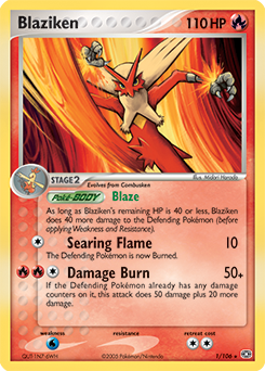 Blaziken - Emerald