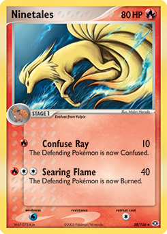 Ninetales - Emerald