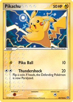 Pikachu - Emerald