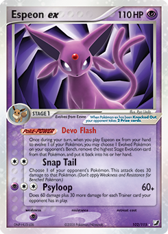 Espeon ex - Unseen Forces