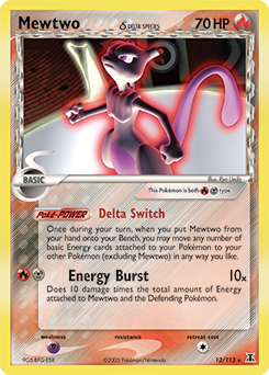 Mewtwo δ - Delta Species