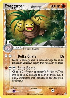 Exeggutor δ - Holon Phantoms
