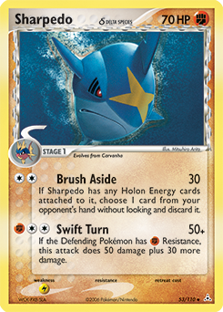 Sharpedo δ - Holon Phantoms