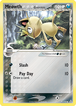 Meowth δ - Holon Phantoms
