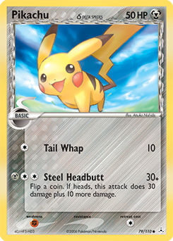 Pikachu δ - Holon Phantoms