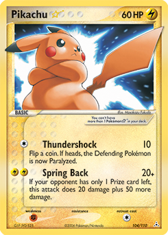 Pikachu ★ - Holon Phantoms