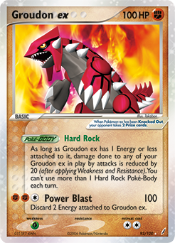 Groudon ex - Crystal Guardians