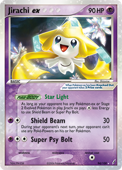 Jirachi ex - Crystal Guardians