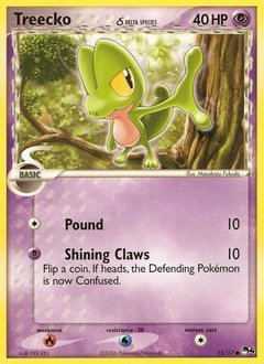 Treecko δ - POP Series 4