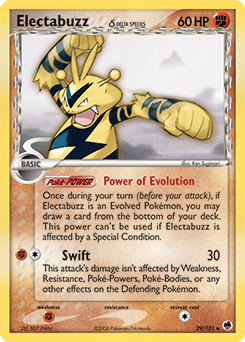 Electabuzz δ - Dragon Frontiers