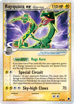 Rayquaza ex δ - Dragon Frontiers