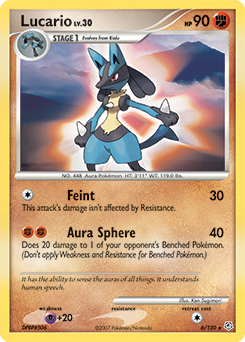 Lucario - Diamond & Pearl
