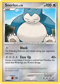 Snorlax - Diamond & Pearl