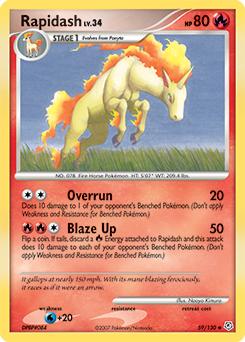 Rapidash - Diamond & Pearl