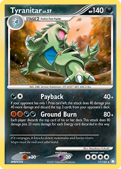 Tyranitar - Mysterious Treasures